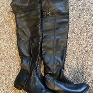 Black Over-the-Knee Boots